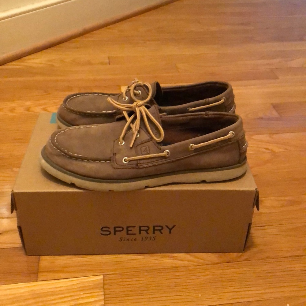 LEEWARD DARK BROWN SPERRY TOPSIDERS